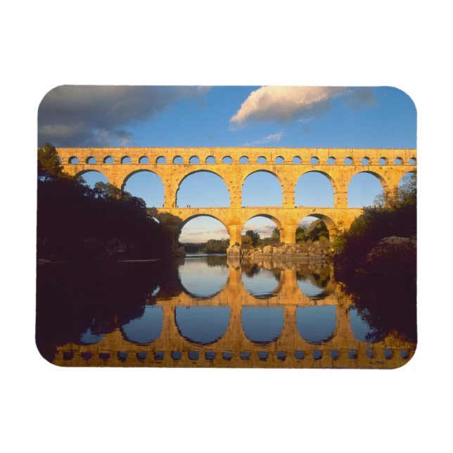 Magnet Flexible Pont du Gard, Gardon, Gard, Languedoc, (Horizontal)