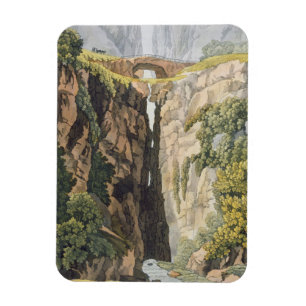 Magnet Flexible Pont naturel, d'Icononzo de Valle (litho de