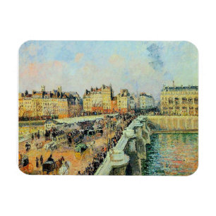 Magnet Flexible Pont Neuf, Après-midi, Sunlight Camille Pissarro