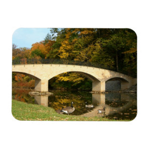 Magnet Flexible Pont Rainbow à l'automne au Grove City College