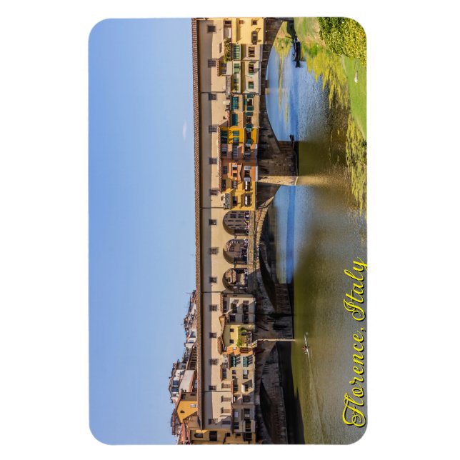 Magnet Flexible Ponte Vecchio, Florence, Italie (Vertical)
