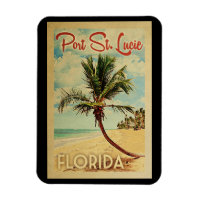 Port St Lucie Palm Tree Vintage voyage