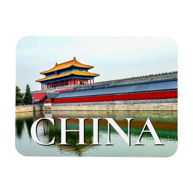 Magnet Flexible Porte arrière| Pureté céleste, Pékin (Horizontal)