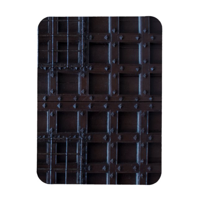 Magnet Flexible Porte Brown en fer forte (Vertical)