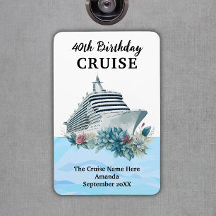 Magnet Flexible Porte de cabine de croisière personnalisée pour 40