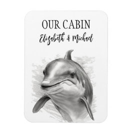 Magnet Flexible Porte de croisière personnalisée Dolphin de mer