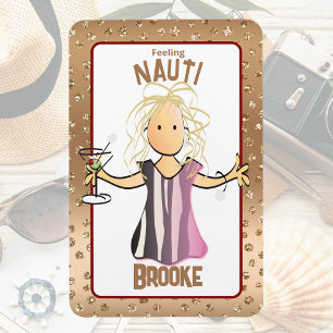 Magnet Flexible Porte De Navire De Croisière Drôle Pour Son Rose G