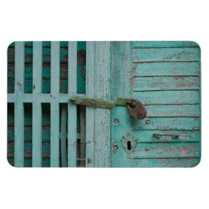 Magnet Flexible Porte Turquouise patinée