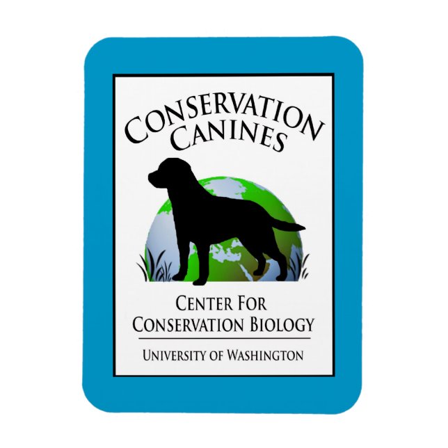 Magnet Flexible Porteur de canines de conservation (Vertical)
