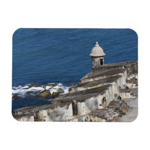 Magnet Flexible Porto Rico, Vieux San Juan, section d'El Morro