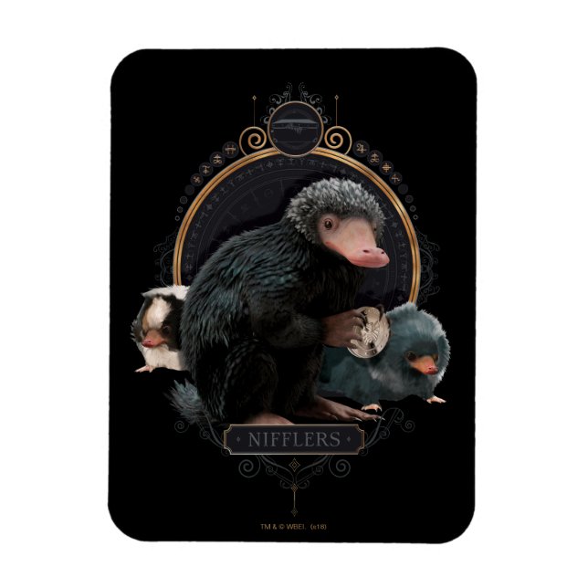 Magnet Flexible Portrait Art nouveau de NIFFLER™s (Vertical)