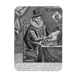 Magnet Flexible Portrait de 1561-1626) vicomtes de Francis Bacon