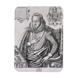 Magnet Flexible Portrait de 1563-1612) ęrs comtes de Robert Cecil