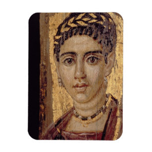 Magnet Flexible Portrait de maman d'une femme, de Fayum, Romano-Eg