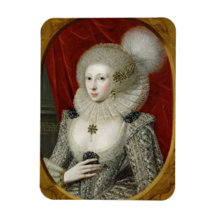 Magnet Flexible Portrait d'une femme, possiblement Frances Cotton,