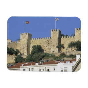 Magnet Flexible Portugal, Lisbonne. Château de Sao Jorge.