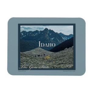 Magnet Flexible Poster Art Idaho