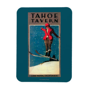Magnet Flexible Poster de la taverne Tahoe