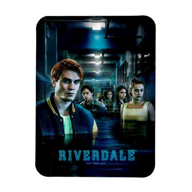 Magnet Flexible Poster de l'allée inondable de Riverdale (Vertical)