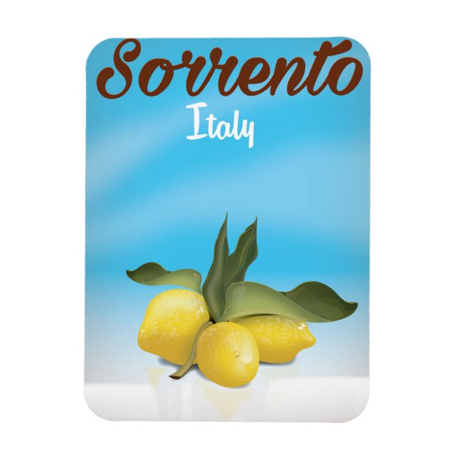 Magnet Flexible poster de voyage en Italie Sorrento (Vertical)