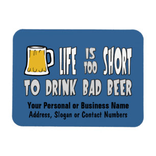 Magnet Flexible Pour les amoureux des bonnes bières 