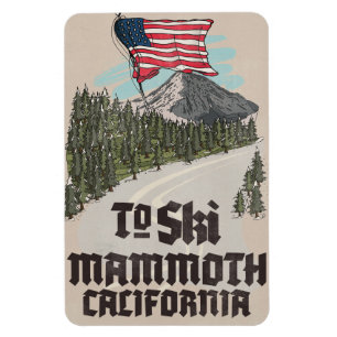 Magnet Flexible Pour skier à Mammoth Californie