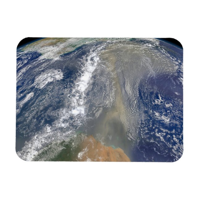 Magnet Flexible Poussière vers l'Amérique du Sud (Horizontal)