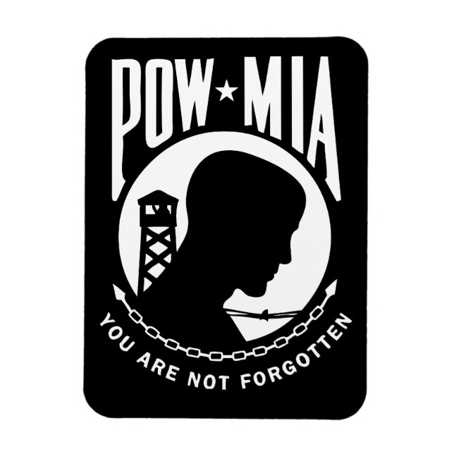 Magnet Flexible POW MIA flexible (Vertical)