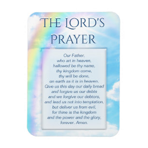 Magnet Flexible Prayer du seigneur