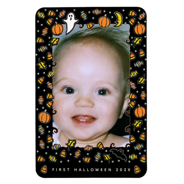 Magnet Flexible Premier aimant de cadre photo Halloween (Vertical)