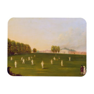 Magnet Flexible Premier Grand Match de cricket joué par les membre