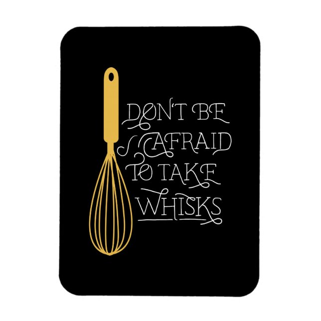 Magnet Flexible Prenez le logo Whisks (Vertical)