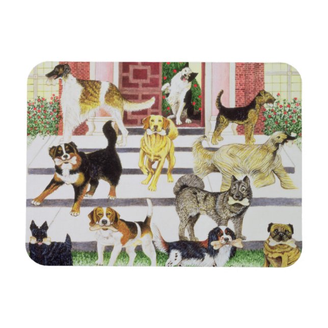 Magnet Flexible Présents de la partie (Horizontal)