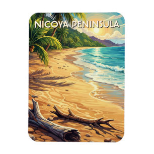 Magnet Flexible Presqu'île de Nicoya Costa Rica Voyage