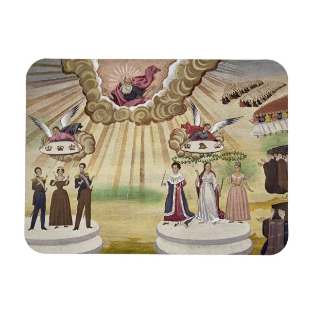 Magnet Flexible Prières aux dieux pour la libération de la Grèce, (Horizontal)