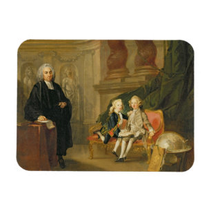 Magnet Flexible Prince George (1738-1820) et prince Edouard août