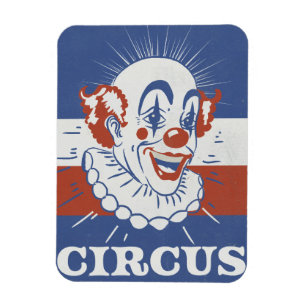 Magnet Flexible Publicité de cirque vintage