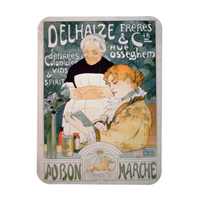 Magnet Flexible Publicité pour Delhaize, Brothers and Co. à la (Vertical)