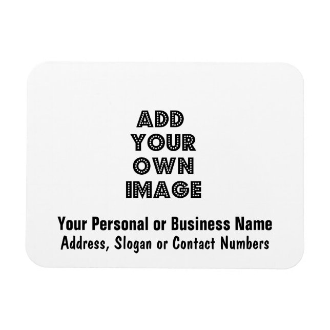 Magnet Flexible Publicité sur les aimants frigorifiques flexibles  (Horizontal)