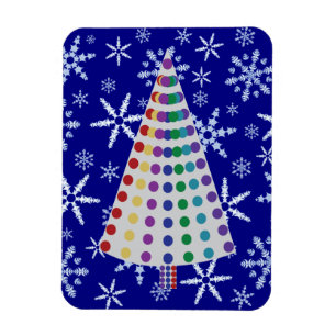 Magnet Flexible Pulvérisateur couleur Arbre de Noël sur Snowflake