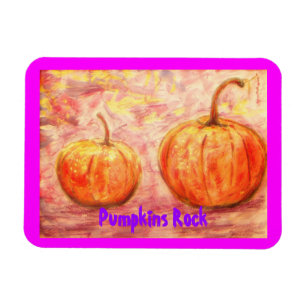 Magnet Flexible Pumpkins Rock