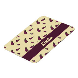 Magnet Flexible Purple eggplants