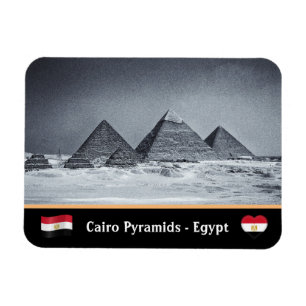 Magnet Flexible Pyramides égyptiennes et Caire - Egypte ancienne 