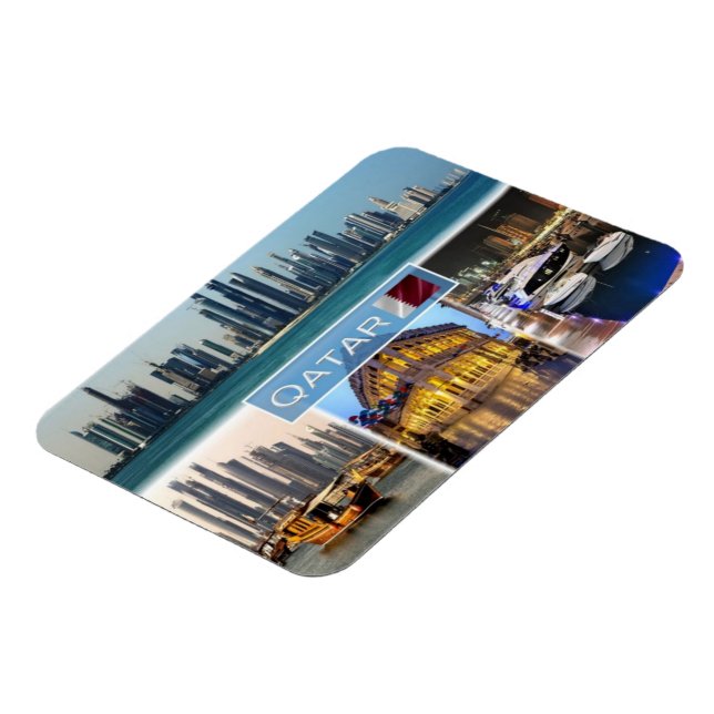 Magnet Flexible QA Qatar - (Côté Gauche)