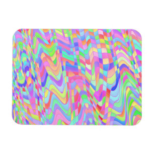 Magnet Flexible Quadrangles colorées