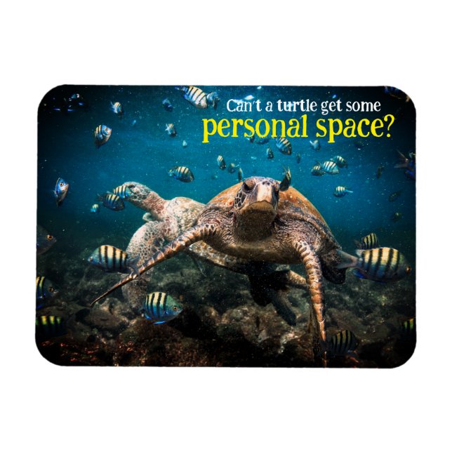 Magnet Flexible Quand la vie devient difficile, continuez simpleme (Horizontal)