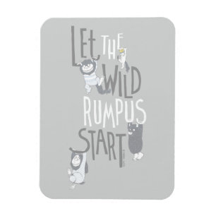 Magnet Flexible Que le rumpus sauvage commence