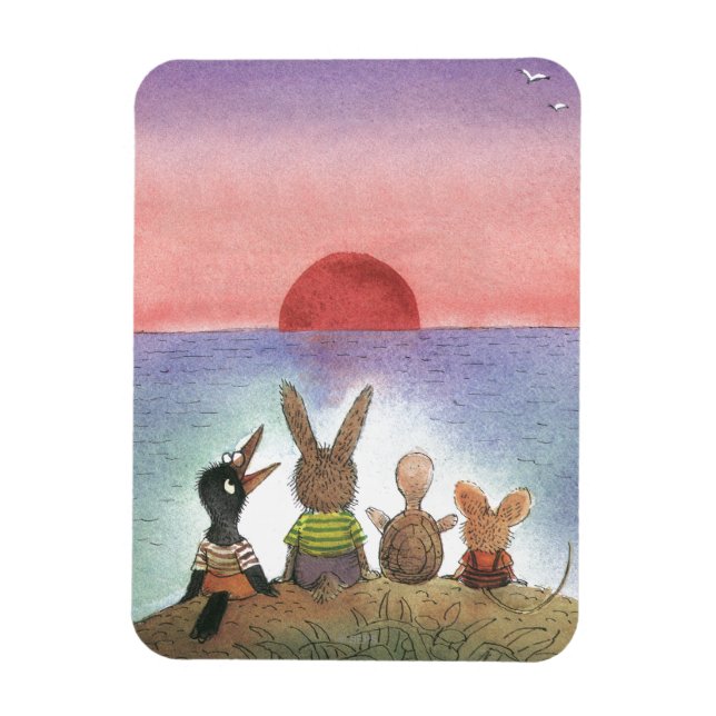 Magnet Flexible Quelque chose de rouge (Vertical)