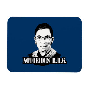 Magnet Flexible R.B.G. notoires - Ruth Bader Ginsburg