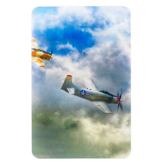 Magnet Flexible RAIDERS DE LA FORCE AÉRIENNE DE 2ème guerre mondia (Vertical)